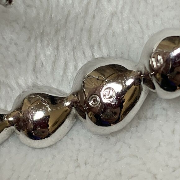 Swarovski Heartstone Bracelet 827545 Silver Hearts *Missing 1 Heart Crystal* - Picture 6 of 13